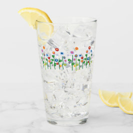 Borde florido de bonito colorido