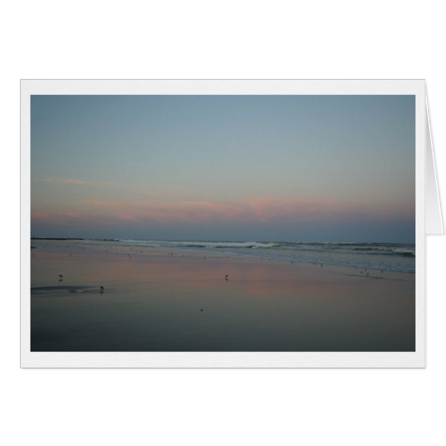 Borde I del mar de la puesta del sol (Anverso (Horizontal))