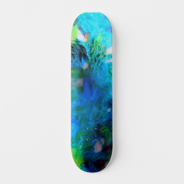 Borde urbano: Arte de skateboard Personalizado (Anverso)