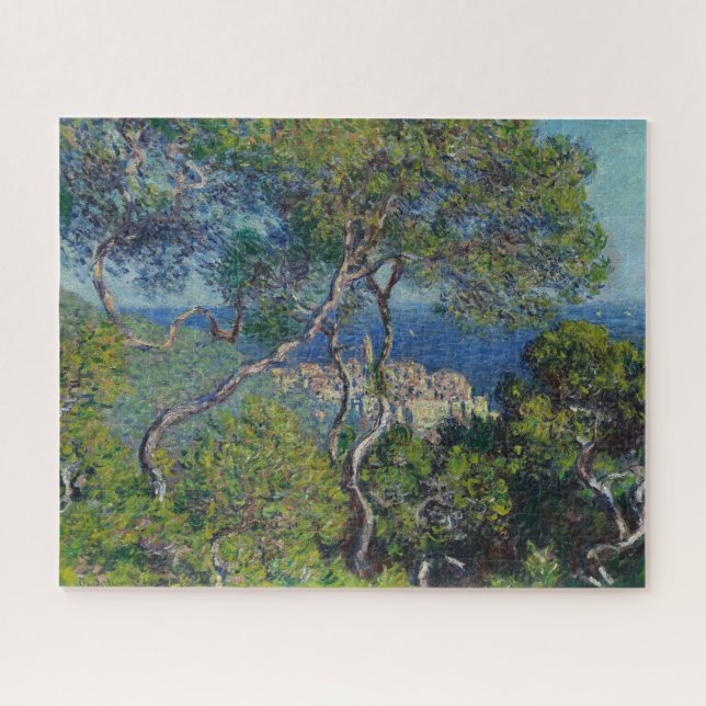 Bordighera por Claude Monet Jigsaw Puzzle (Horizontal)