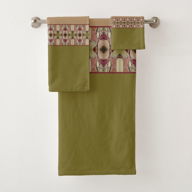 Borgoña beige y verde (In situ)