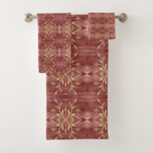 Borgoña con estampado