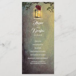 Borgoña rojo floral luz de linterna Programas de b