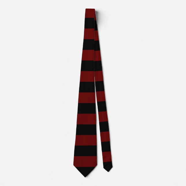 Borgoña y corbata de cuello negro (Anverso)