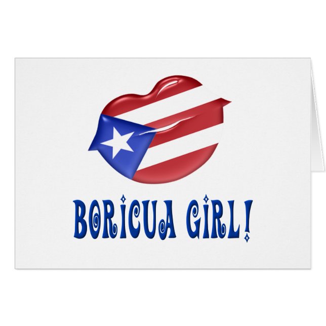 Boricua Chica (Anverso (Horizontal))