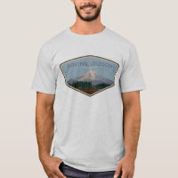 Boring, Oregón | Camiseta de los hombres de Mt Hoo