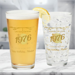 Born in 1976 50th birthday party drinks beer