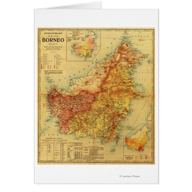 BorneoPanoramic MapBorneo (Frente)