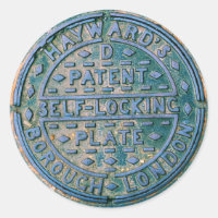 Borough of London Utility Cover Pegatina