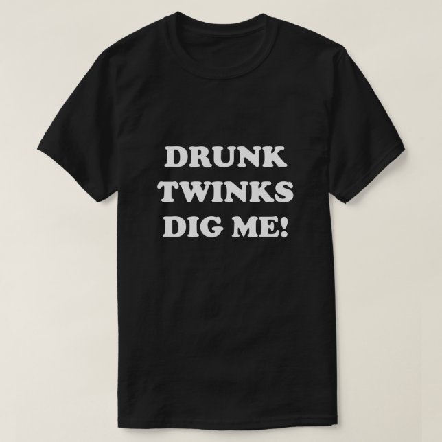 ¡BORRACHOS GANCHOS ME DIERON! Camiseta (Diseño del anverso)