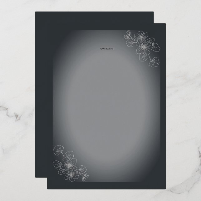 Borrador de Batman Invitación (Anverso/Reverso)