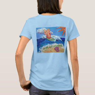 Borrar la camiseta de ángel de cáncer (atrás)