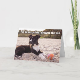 Borró La Pelota, Aniversario Aplazado - Tarjeta