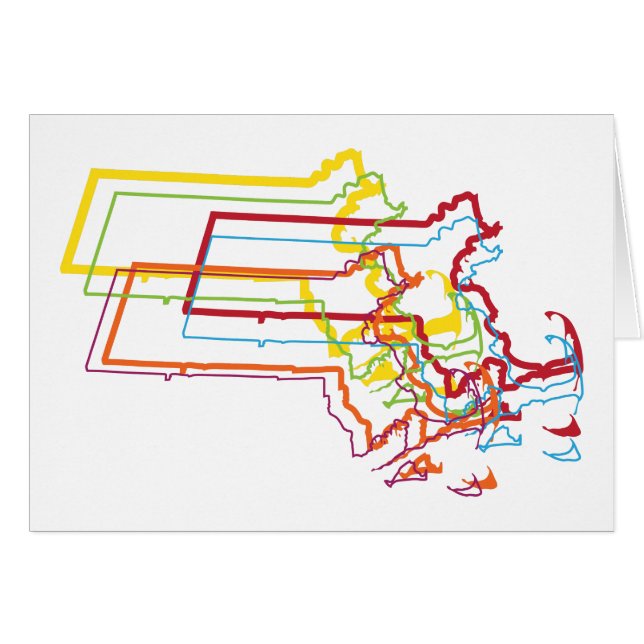 borrón de orgullo de massachusetts (Anverso (Horizontal))