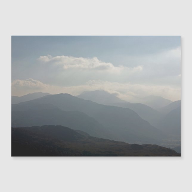 Borrowdale The Lake District England (Anverso)