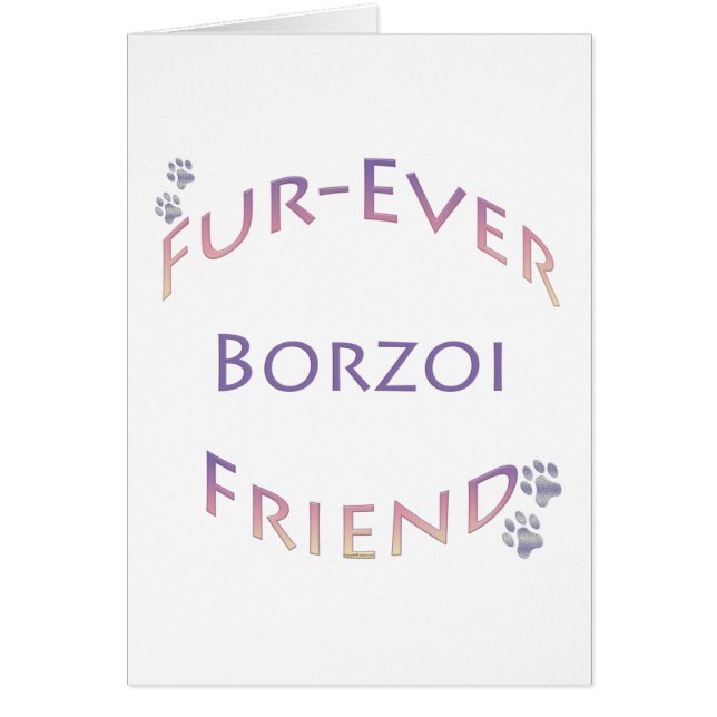 Borzoi Furever (Frente)