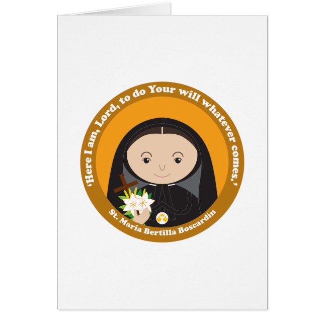 Boscardin de St. Maria Bertilla (Frente)