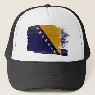 Bosnia y Herzegovina señala el gorra del camionero