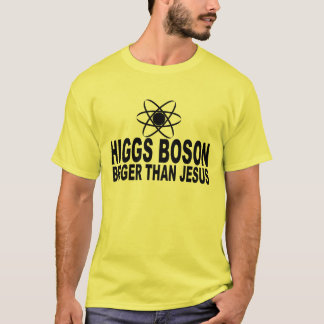 Bosón de Higgs más grande que las camisetas de
