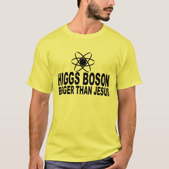Bosón de Higgs más grande que las camisetas de (Anverso)
