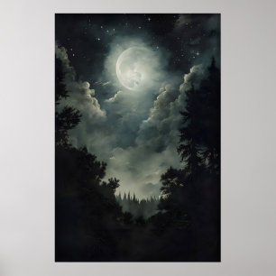 Bosque a la Luz de la Luna, Decoración Gótica y Br