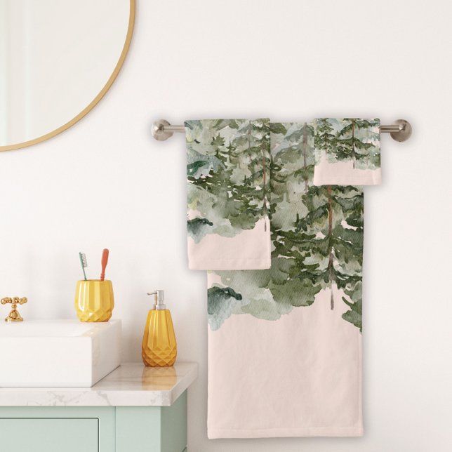 Bosque acuático y baño rústico de montaña a (In situ bathroom)