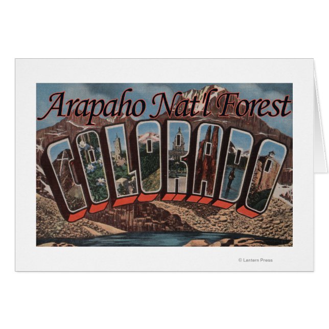 Bosque Arapaho Nat'l, Colorado (Anverso (Horizontal))
