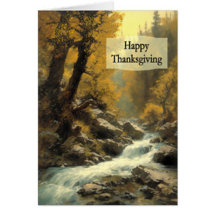 Bosque de Acción de Gracias y Corriente