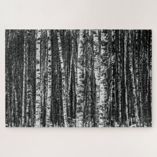 Bosque De Árboles De Aves Puzzle