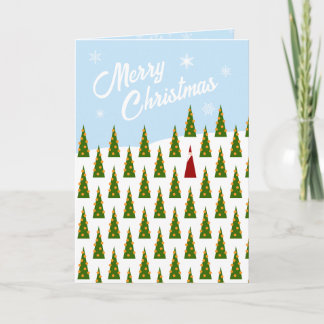 Bosque de árboles de Navidad