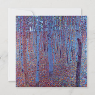 Bosque de hayas por Gustav Klimt, Arte Nouveau vin