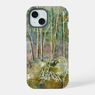 bosque de invierno Watercolor