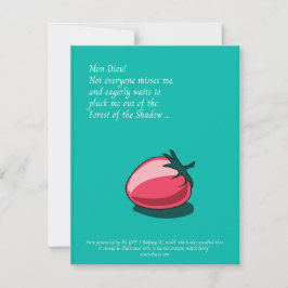 Bosque de la sombra de la tarjeta generada por IA