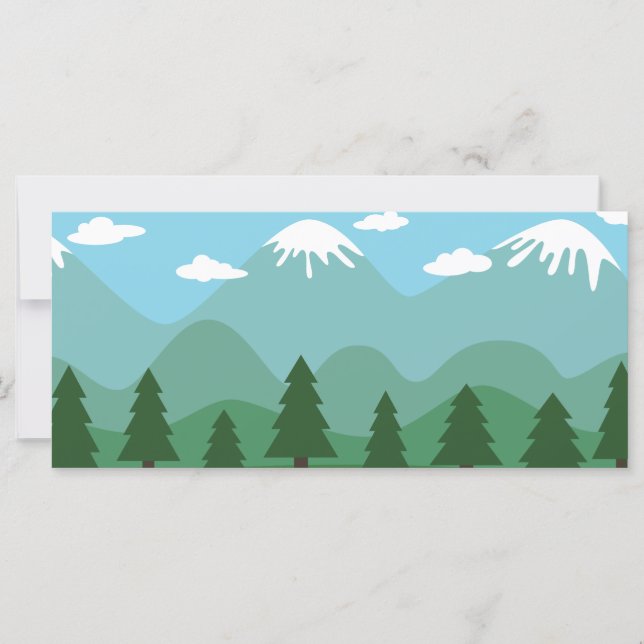 Bosque de montaña (Anverso)