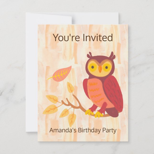 Bosque de otoño (Anverso)