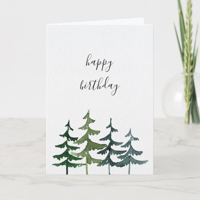 Bosque de Pino | Cumpleaños (Anverso)
