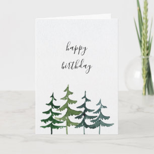 Bosque de Pino Cumpleaños