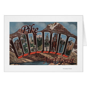 Bosque del Estado de Pike, Colorado - escena