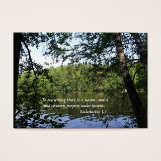Bosque del lago Season Ecclesiastes