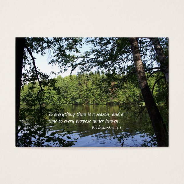 Bosque del lago Season Ecclesiastes (Frente)