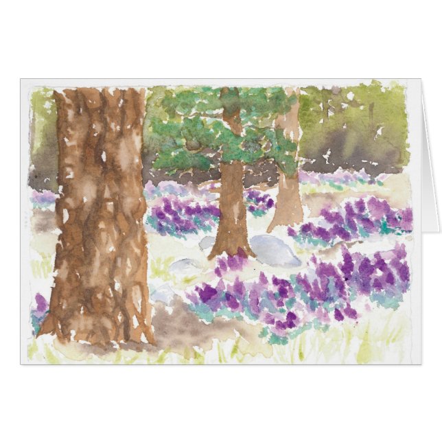 Bosque del Wildflower (Anverso (Horizontal))
