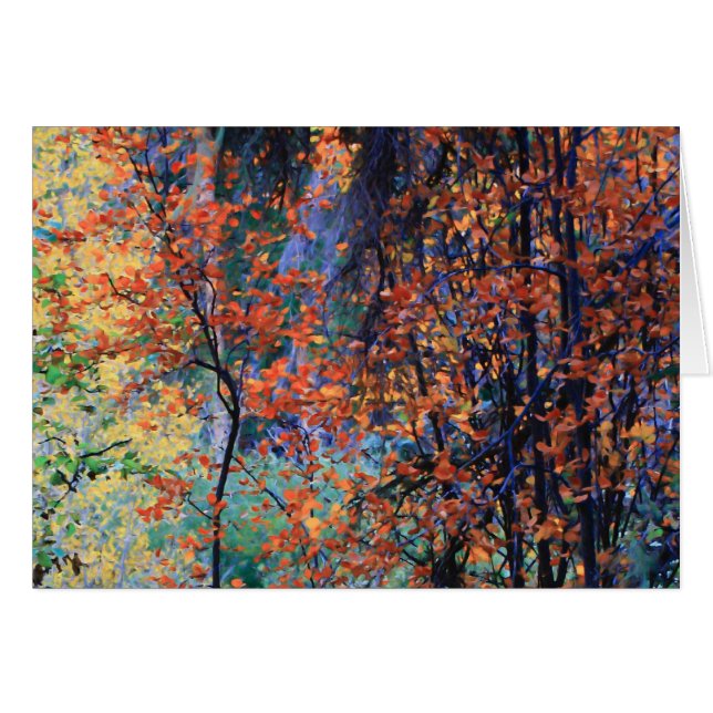 Bosque en otoño (Anverso (Horizontal))