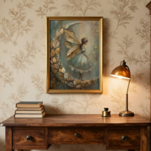 Bosque Encantado Hada de la Hoja Arte de Fantasía