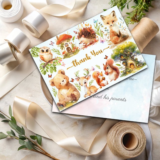 Bosque Encantado Salvaje Invitación de cumpleaños  (Subido por el creador)