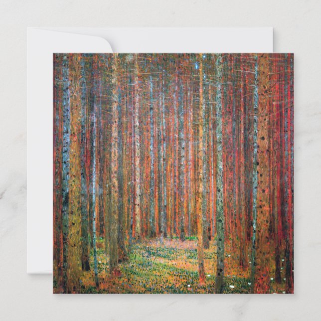 Bosque Fir | Gustav Klimt | (Anverso)