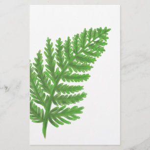 Bosque forestal verde helechos forestales hojas