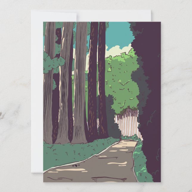 Bosque japonés (Anverso)