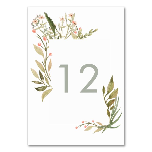 Bosque Mágico | Tarjeta de Mesa (Anverso)