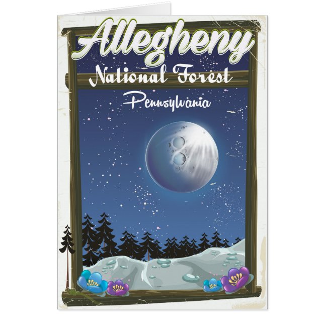 Bosque Nacional Allegheny Pensilvania (Frente)