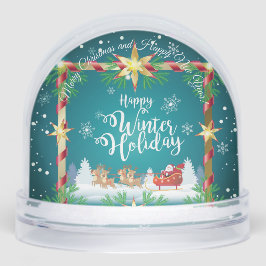 Bosque nevado de hadas de invierno de hadas de had